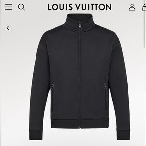 Monogram Zip-Through Top